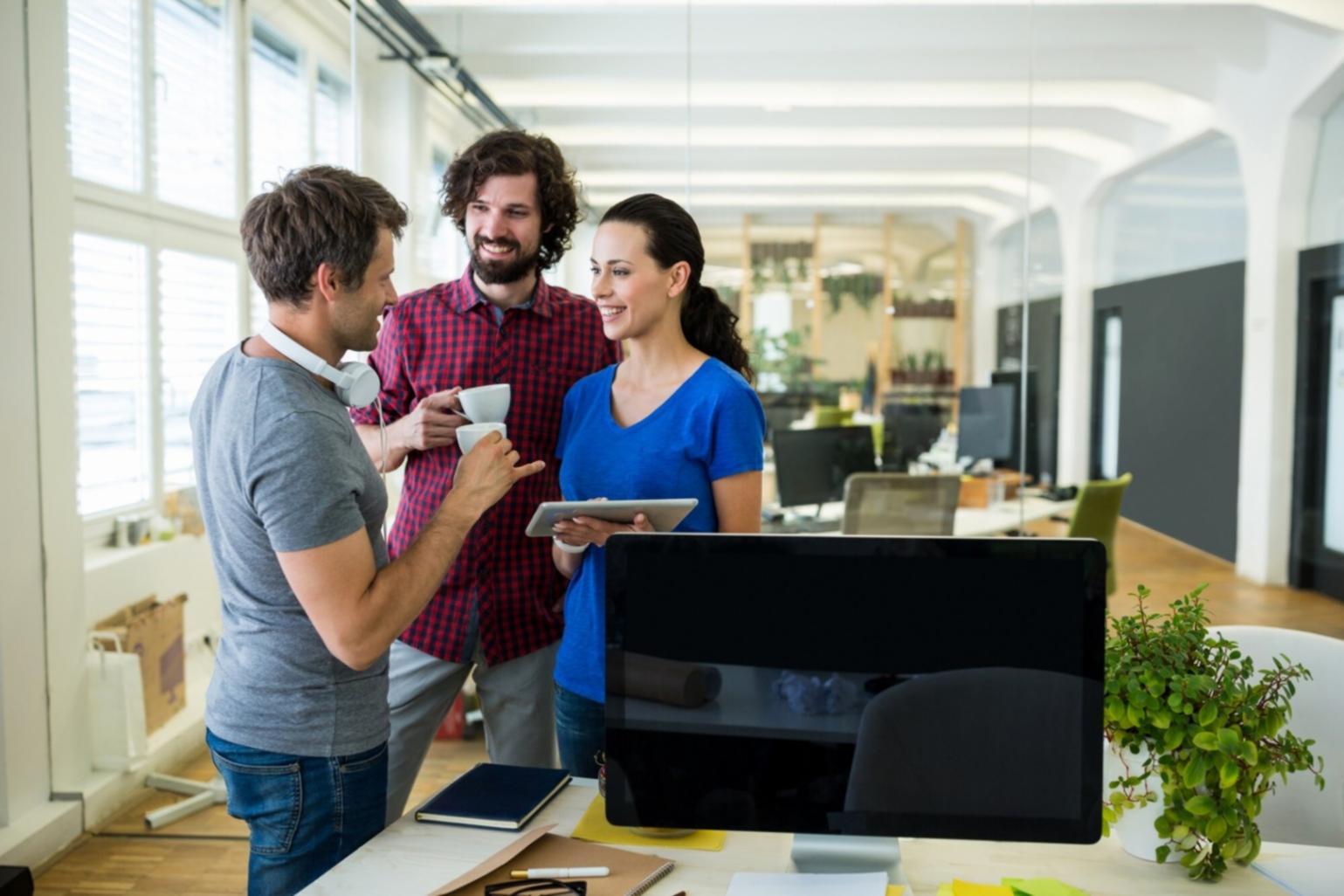 Professional financial education environment showcasing modern learning facilities